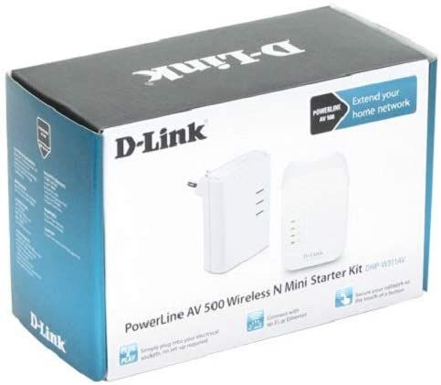 PowerLine Ethernet + WiFi 300Mbps Starter Kit D-Link DHP-W311AV Kit